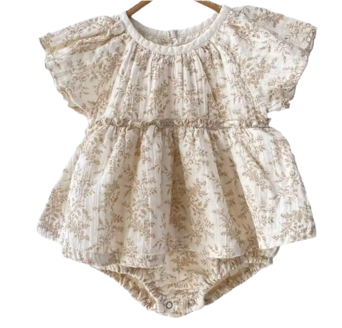 Pretty floral romper