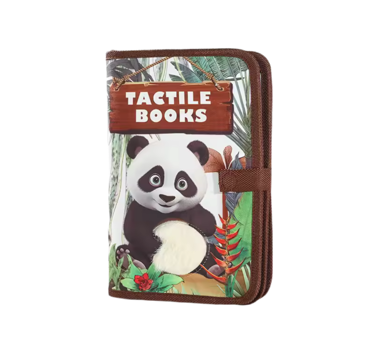 Cognitive and tactile touch book
