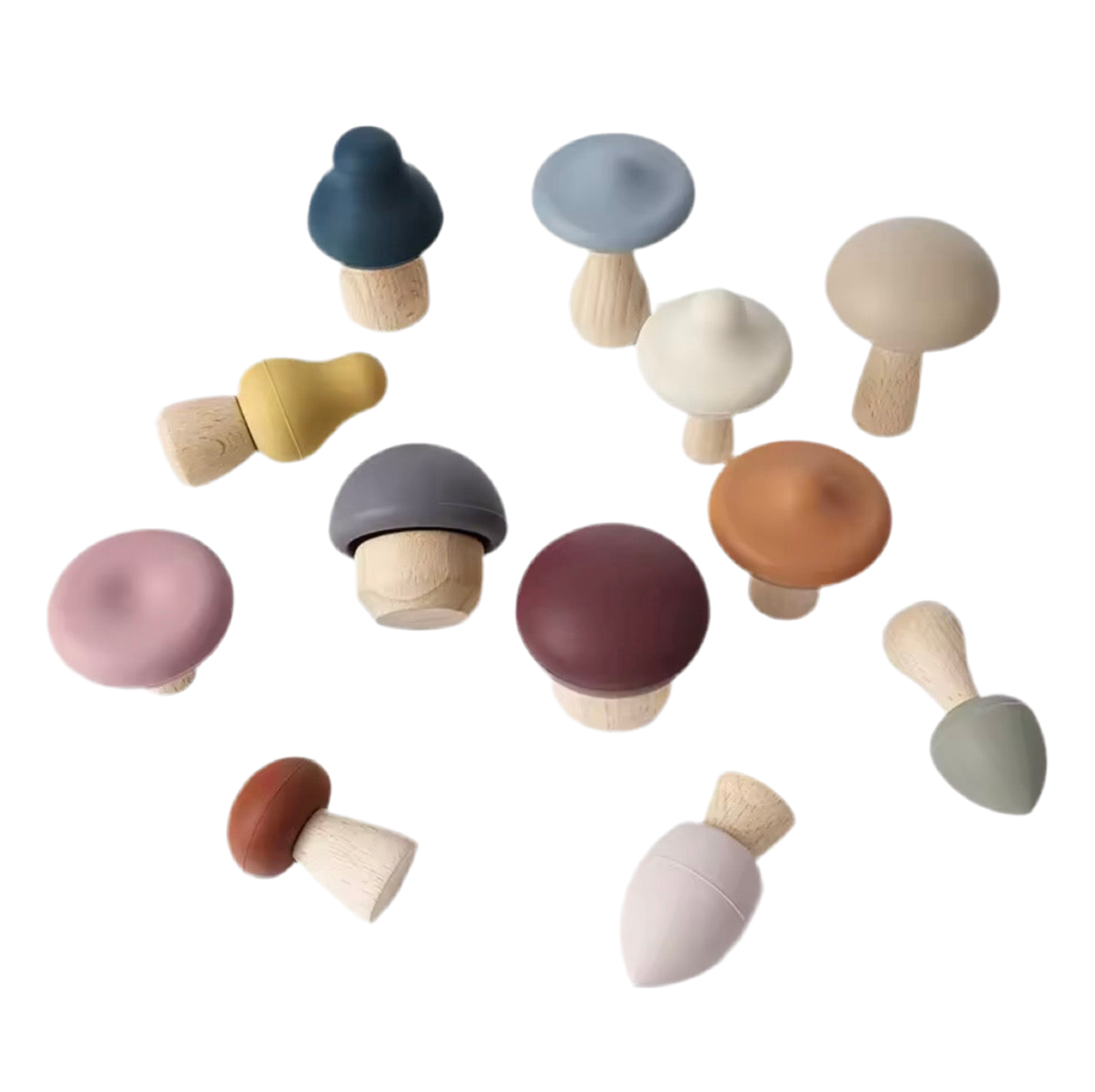 Simulated mushroom picking game