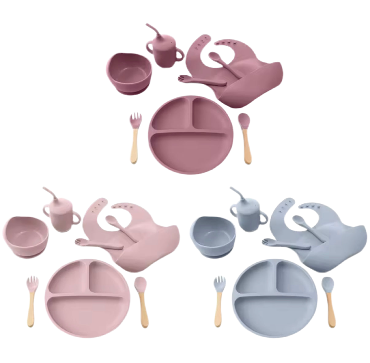 Silicone Baby Feeding Set