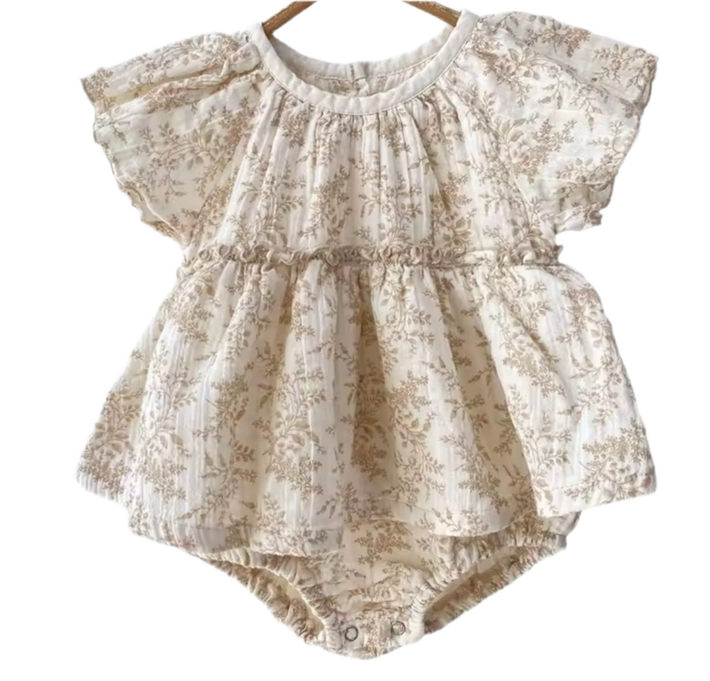 Pretty floral romper