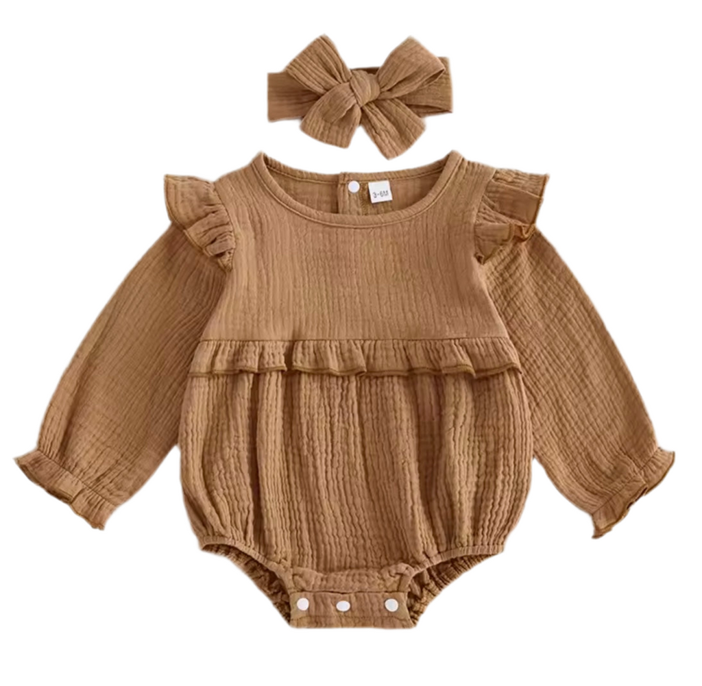 Ruffle body suit