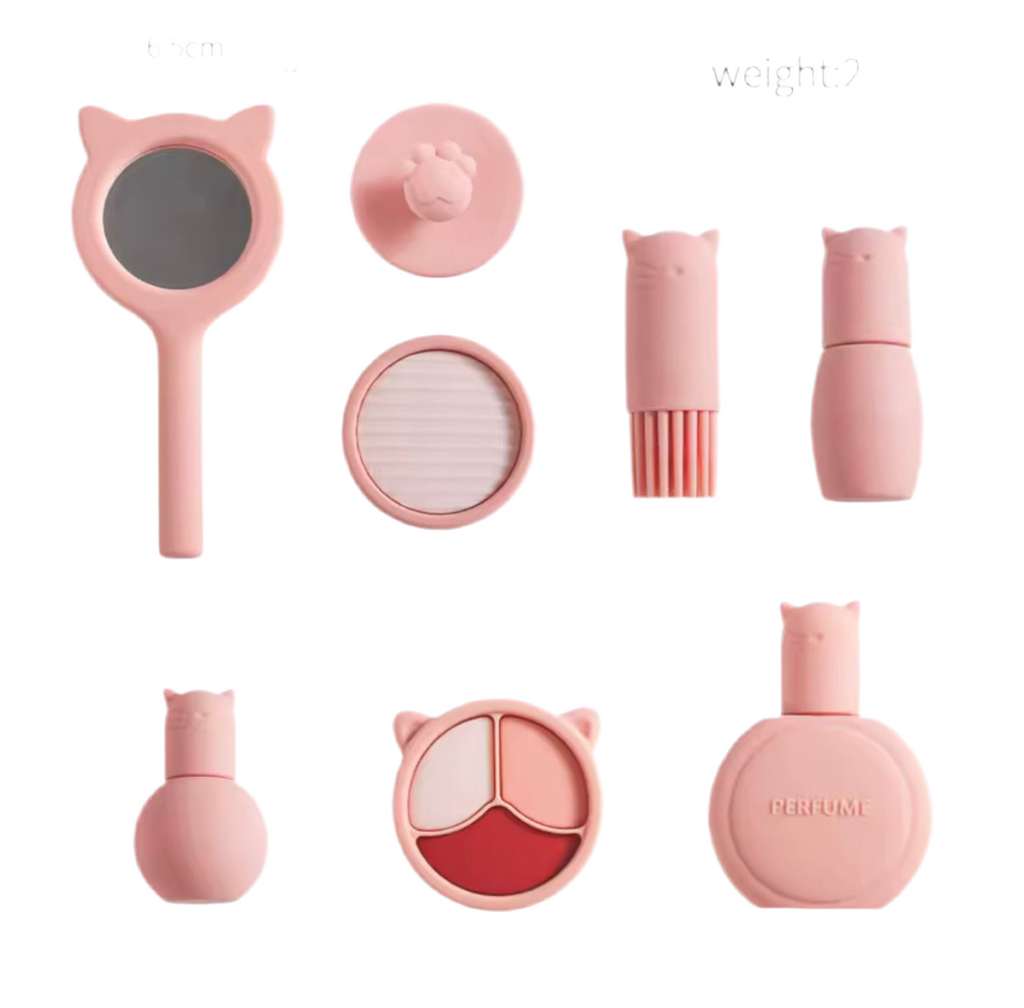 7Pcs Children Pretend Play silicone Makeup Set