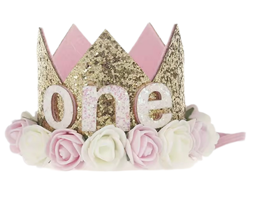 Baby Birthday Headband crown