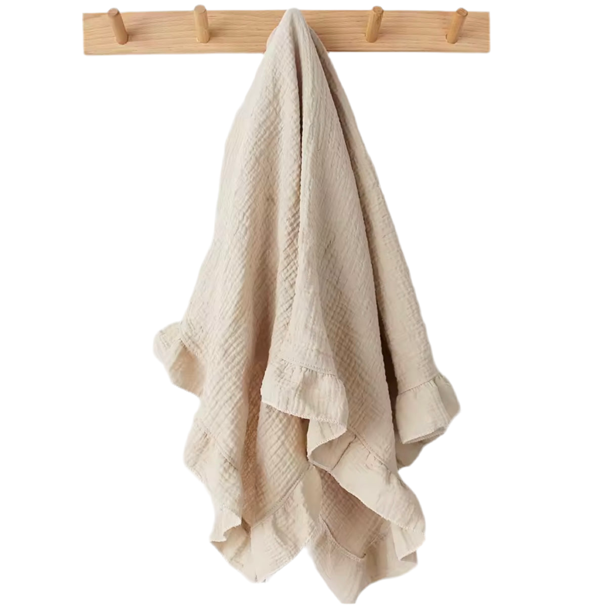 Ruffle edge baby Blanket