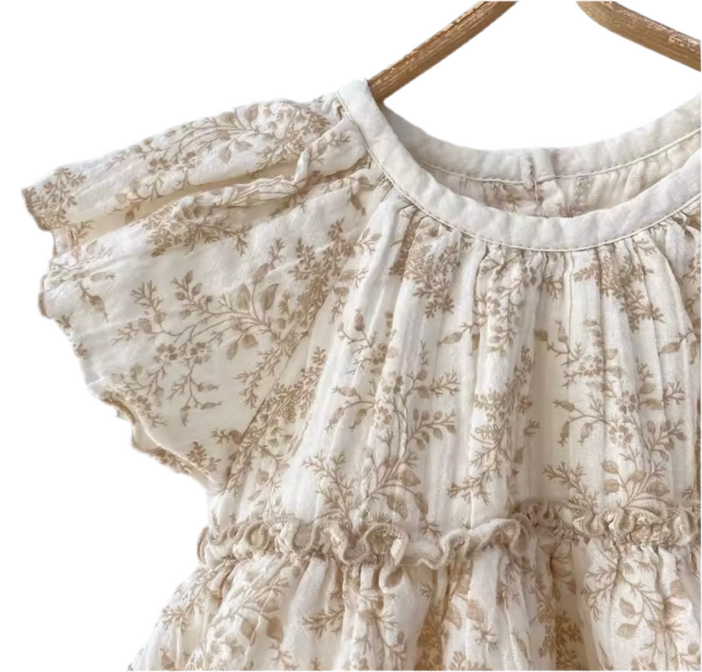 Pretty floral romper