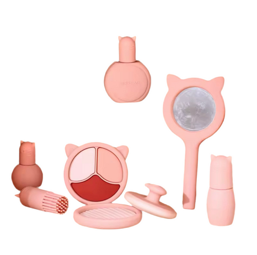 7Pcs Children Pretend Play silicone Makeup Set