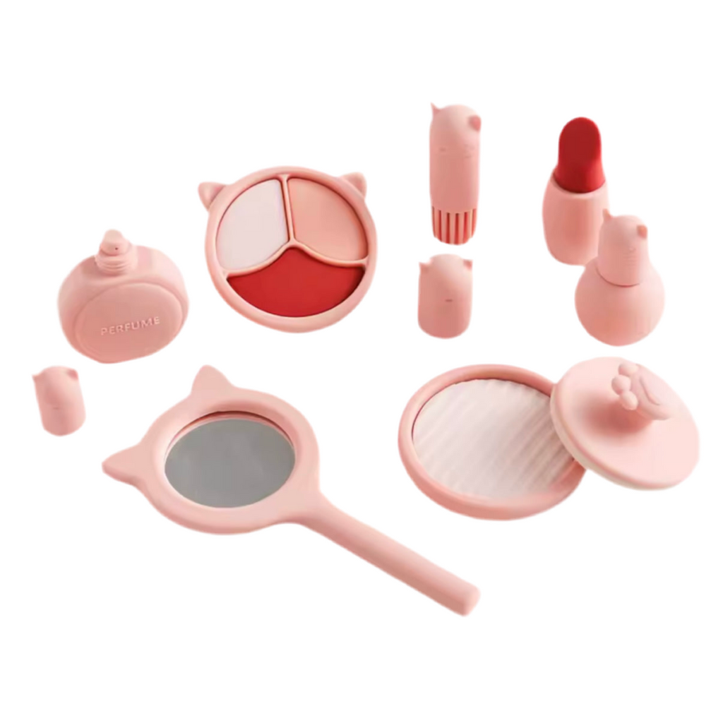 7Pcs Children Pretend Play silicone Makeup Set