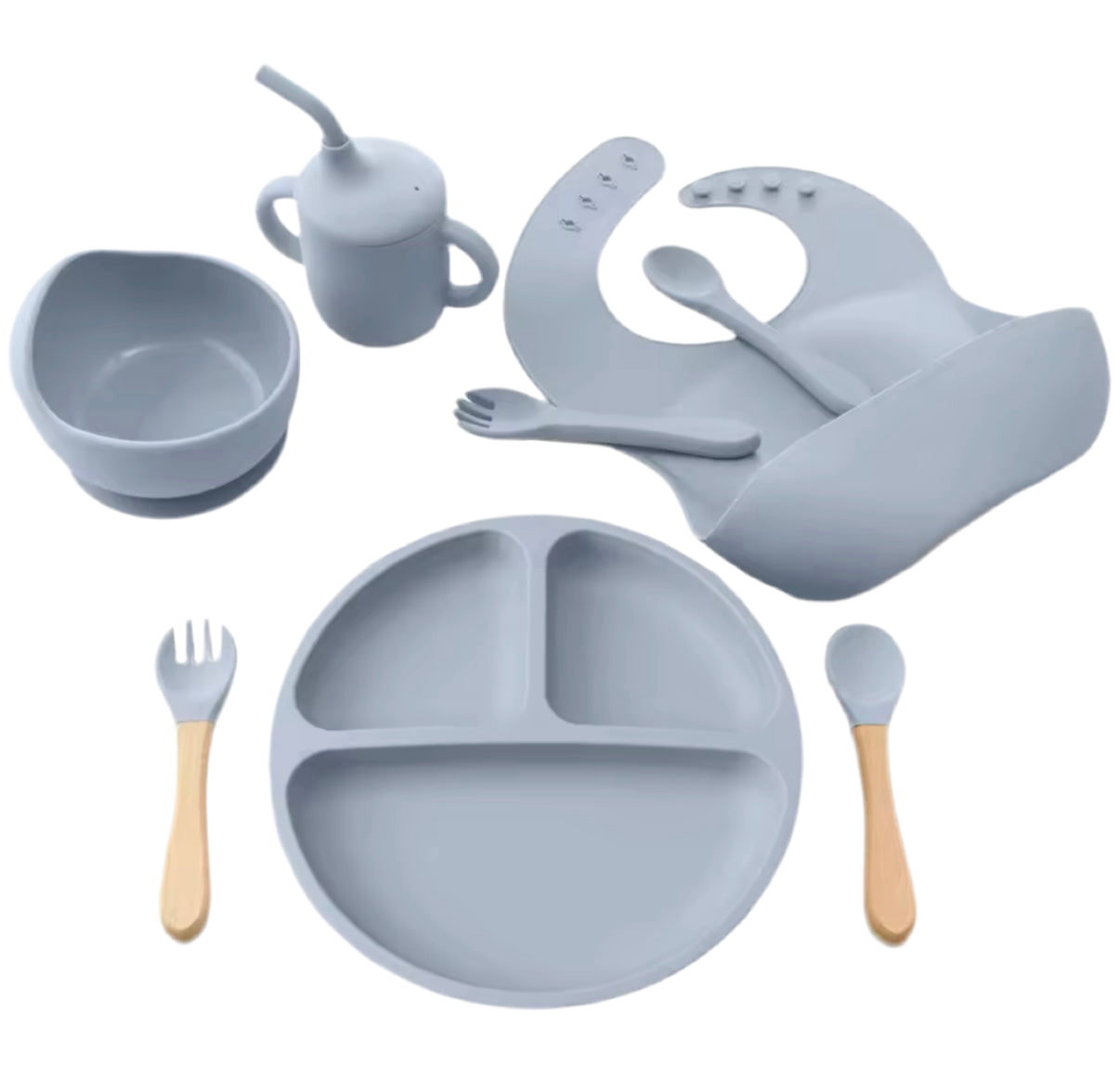 Silicone Baby Feeding Set