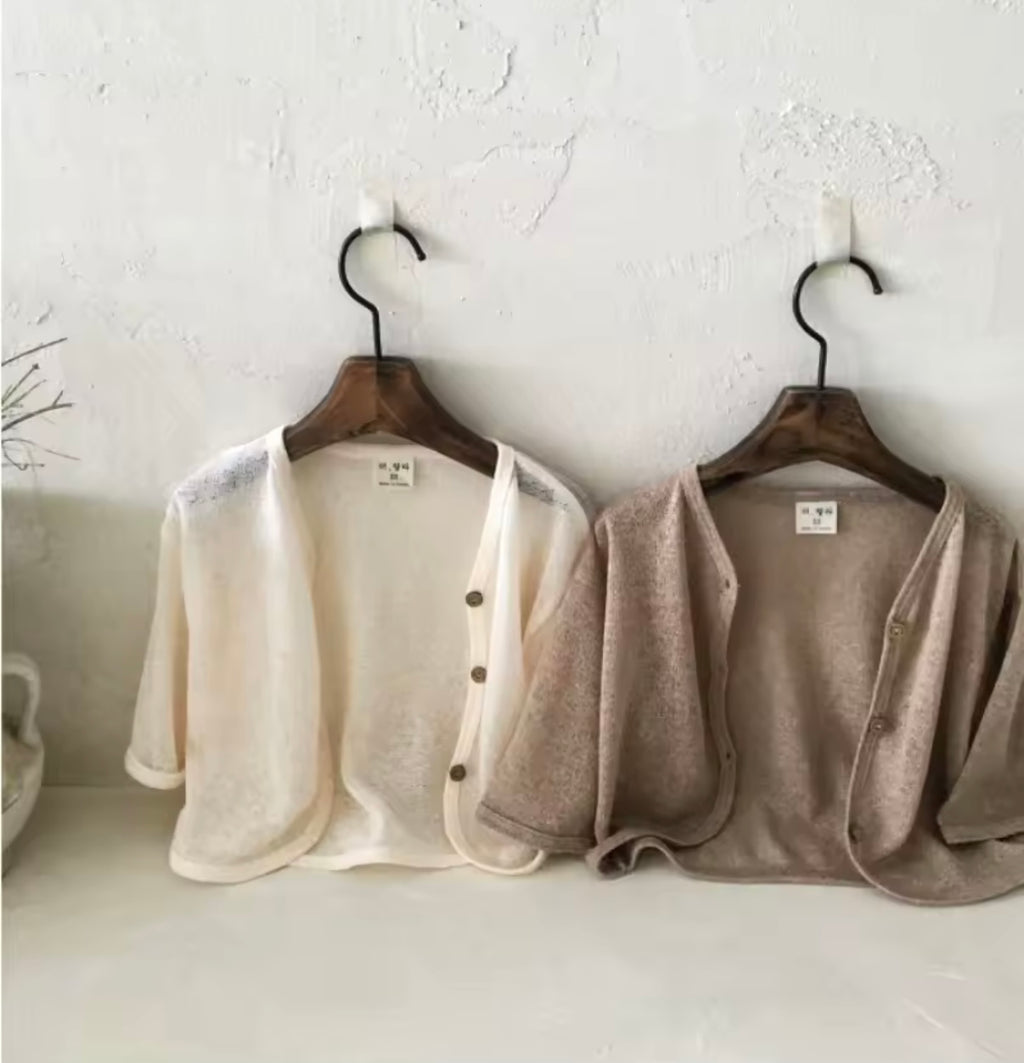 Kids Lightweight Summer Cardigan