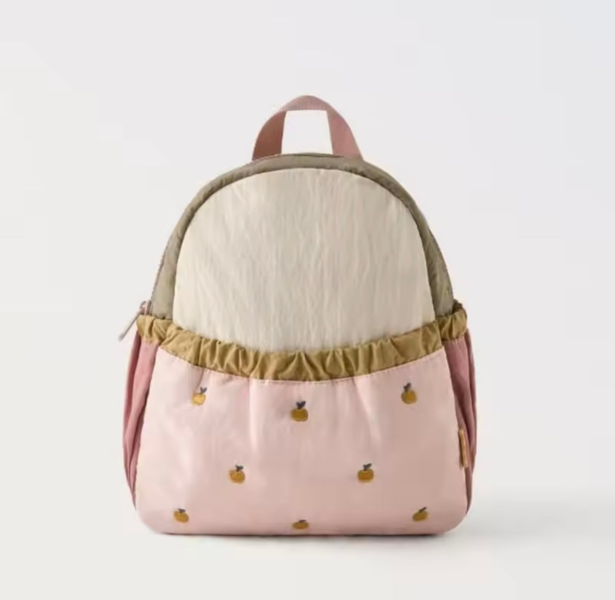 Little Apple Embroidery Backpack