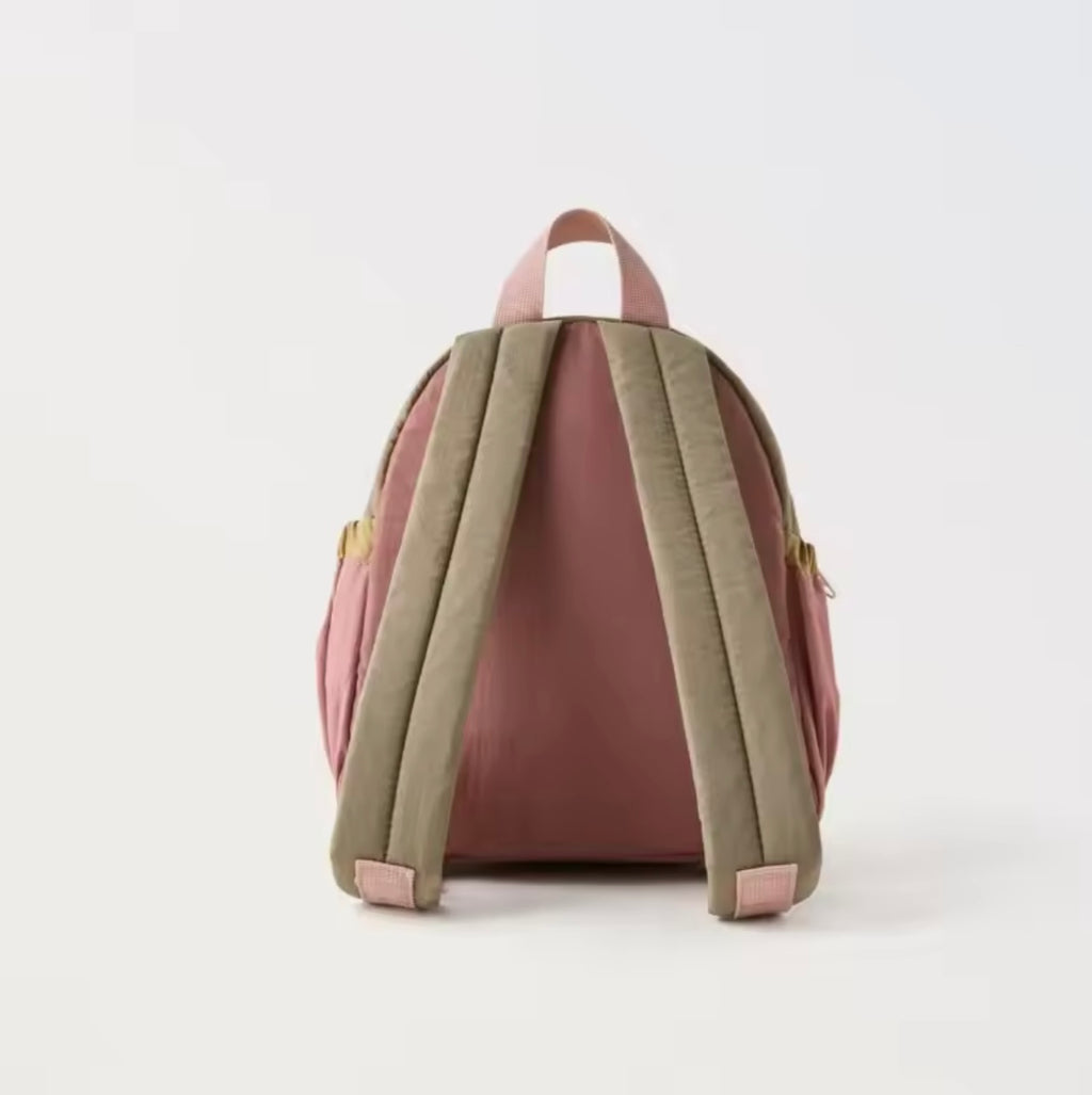 Little Apple Embroidery Backpack